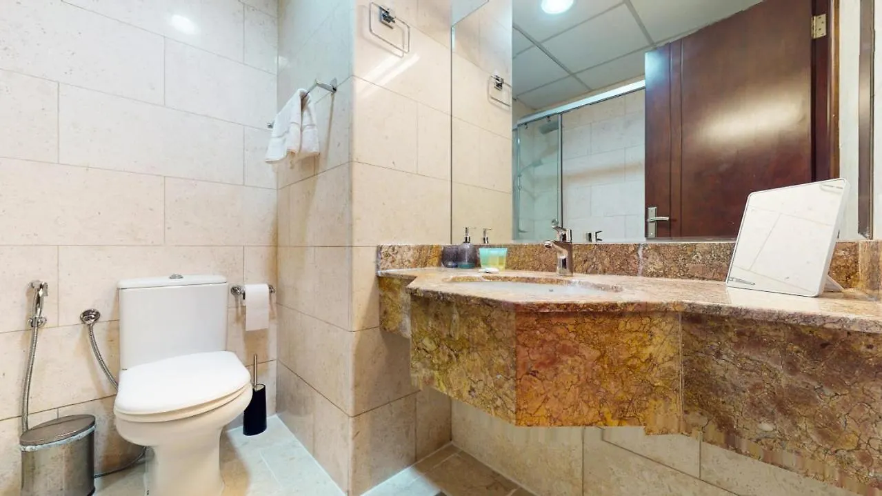 Saffeer Tower 2 - Studio With Burj Khalifa View Dubai Apartment